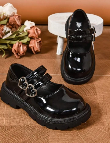 Pantofi Shein Kids, negru