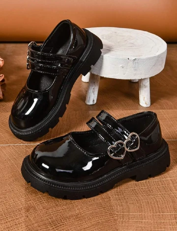 Pantofi Shein Kids, negru