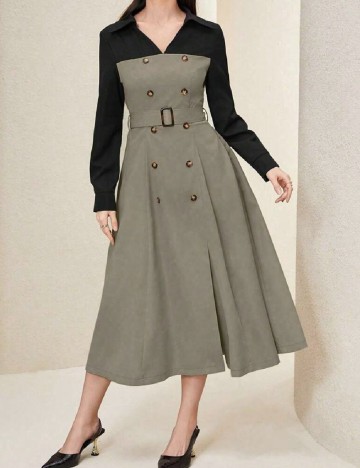 Rochie medie SHEIN, gri