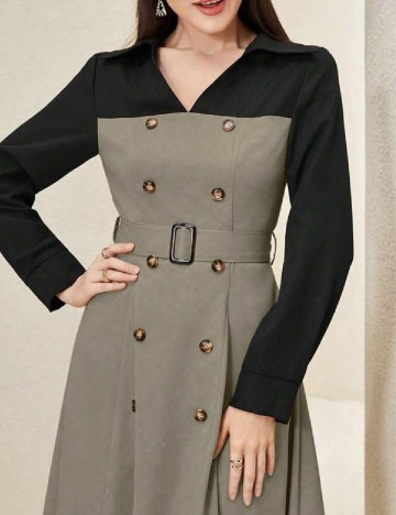 Rochie medie SHEIN, gri