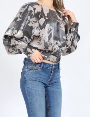Bluza Only, gri Gri