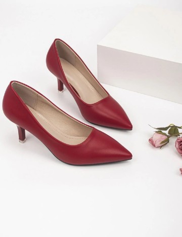 Pantofi SHEIN, rosu
