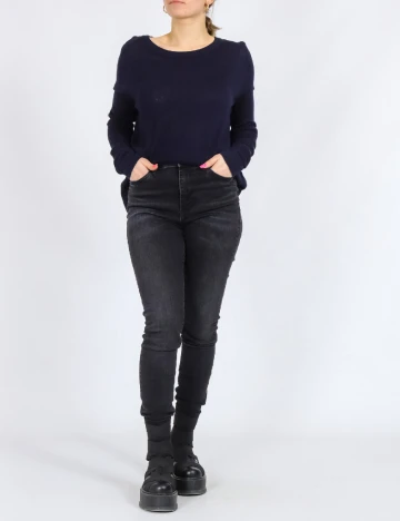 Bluza Vero Moda, bleumarin