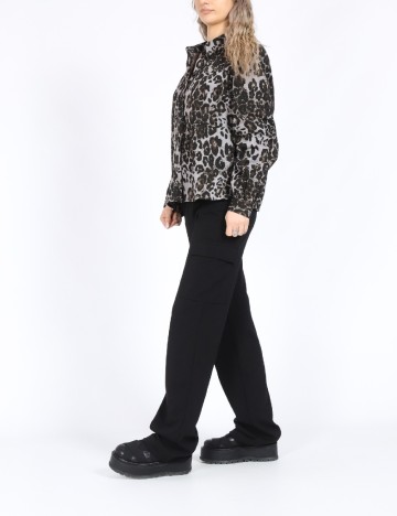
						Pantaloni Only, negru
