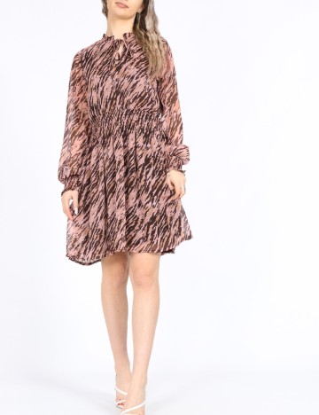 
						Rochie scurta Only, roz/maro