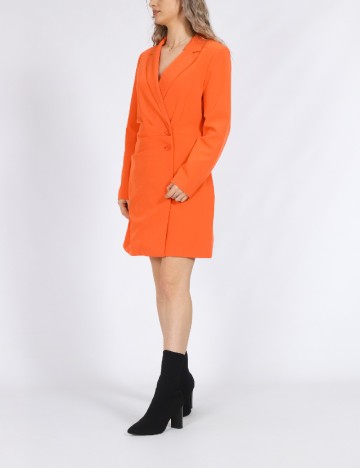 Rochie scurta Only, portocaliu