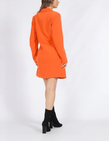 Rochie scurta Only, portocaliu