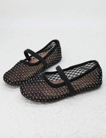 Pantofi Shein Kids, negru