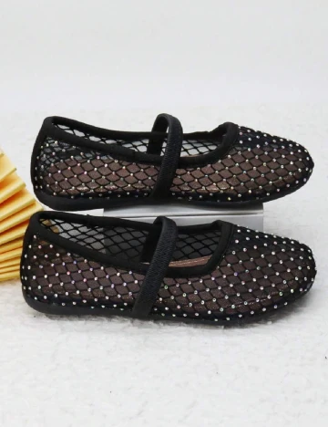 Pantofi Shein Kids, negru