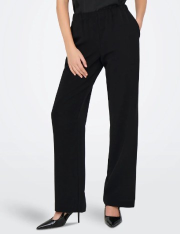 
						Pantaloni Only, negru
