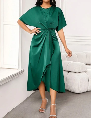 Rochie medie SHEIN, verde