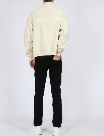 Pulover Jack&Jones, crem