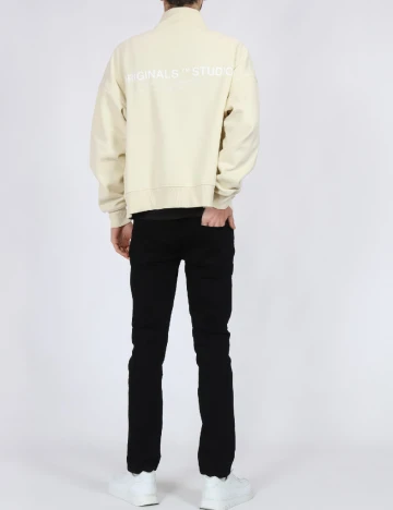Pulover Jack&Jones, crem