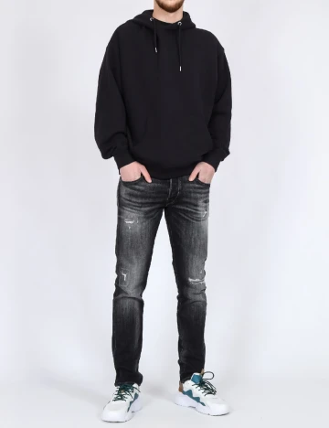 Hanorac Oversize Jack&Jones, negru