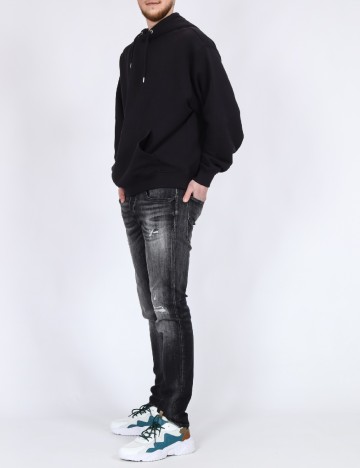 Hanorac Oversize Jack&Jones, negru