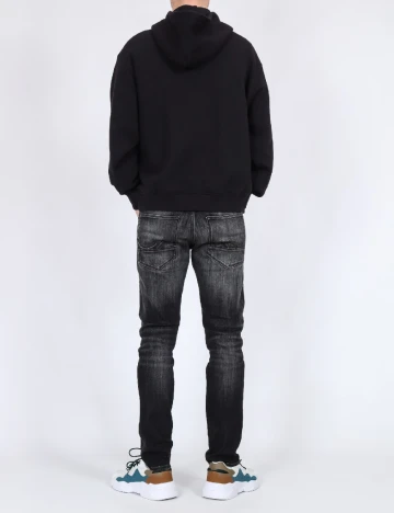 Hanorac Oversize Jack&Jones, negru