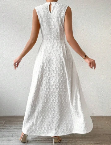 Rochie lunga SHEIN, alb Alb