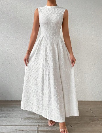 Rochie lunga SHEIN, alb