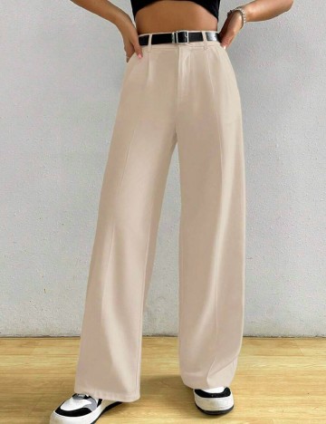 Pantaloni SHEIN, crem