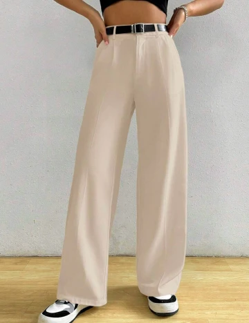 Pantaloni SHEIN, crem