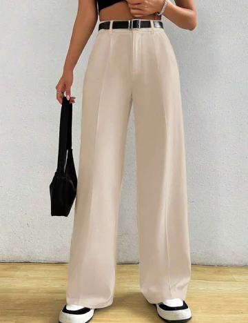 Pantaloni SHEIN, crem