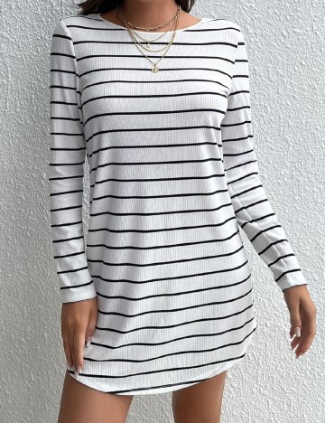 Rochie scurta SHEIN, alb