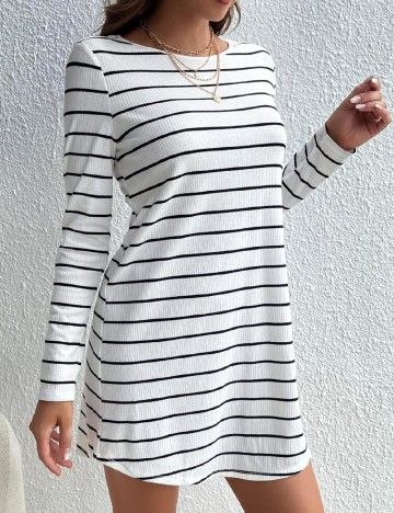 Rochie scurta SHEIN, alb
