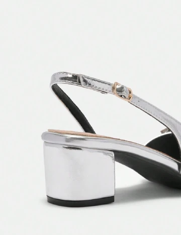 Pantofi SHEIN, argintiu