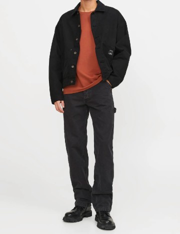 
						Blugi Jack&Jones, negru