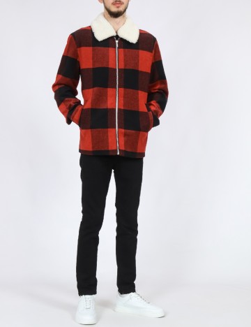
						Jacheta Only, rosu/negru