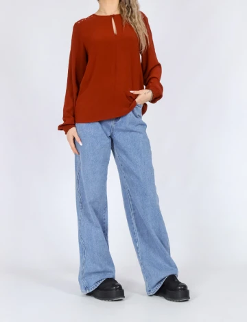 Bluza Vero Moda, maro