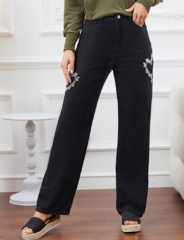 
						Blugi SHEIN, negru