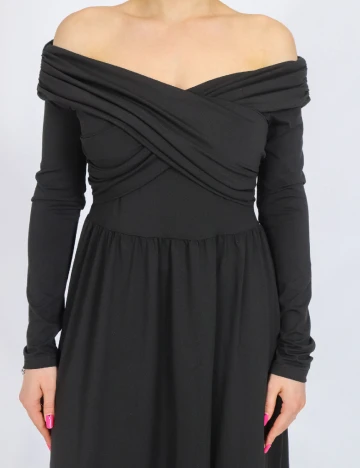 Rochie medie Dazy, negru