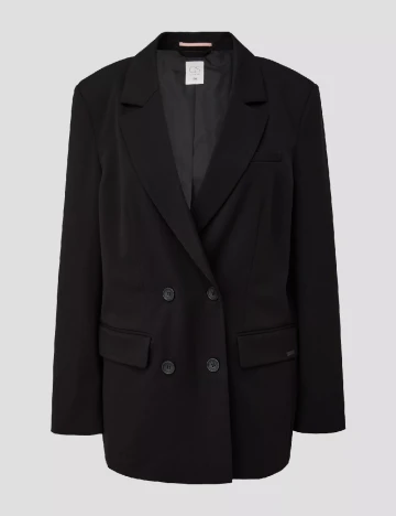 Sacou Oversize Q/S, negru Negru