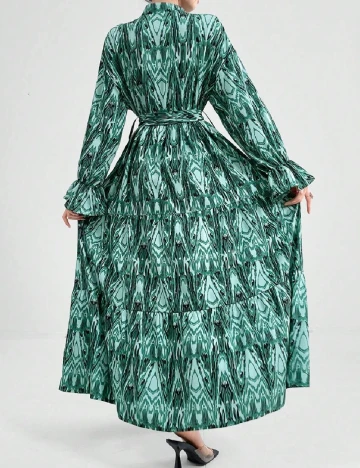 Rochie lunga SHEIN, verde