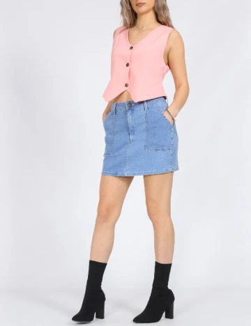 Fusta Dickies, albastru
