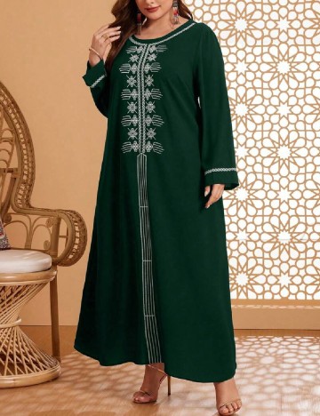 
						Rochie lunga SHEIN CURVE, verde