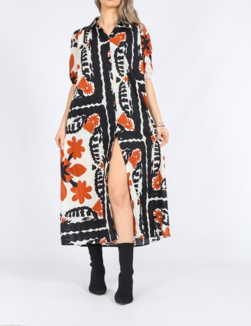 Rochie medie Motivi, mix culori