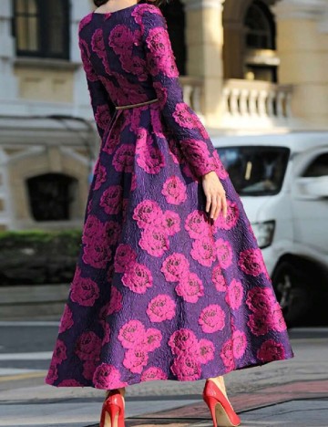 Rochie lunga SHEIN, mov