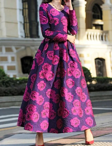 Rochie lunga SHEIN, mov