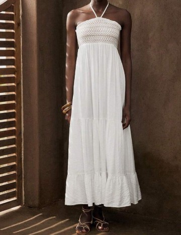 
						Rochie lunga SHEIN, alb