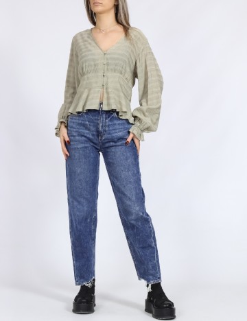 
						Blugi American Eagle, albastru