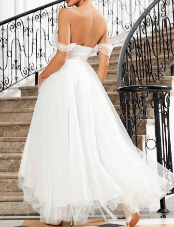 Rochie lunga SHEIN, alb