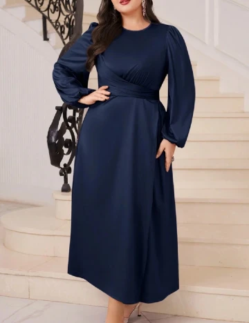 Rochie lunga SHEIN CURVE, albastru