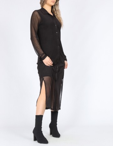 Rochie lunga Jack&Jones, negru
