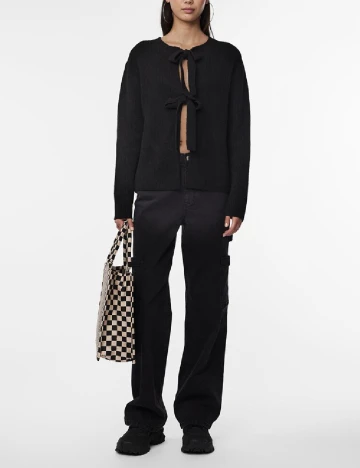 Cardigan Pieces, negru