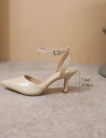 Pantofi SHEIN, crem