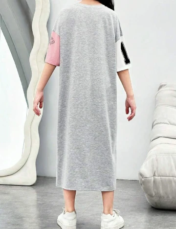 Rochie Shein Kids, gri Gri