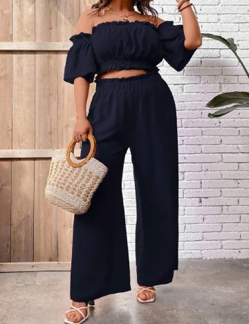 Compleu SHEIN CURVE, bleumarin