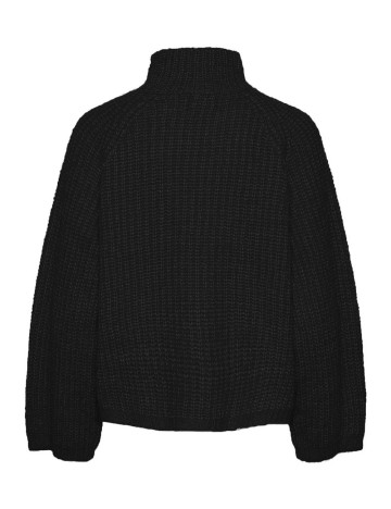 Pulover Pieces, negru